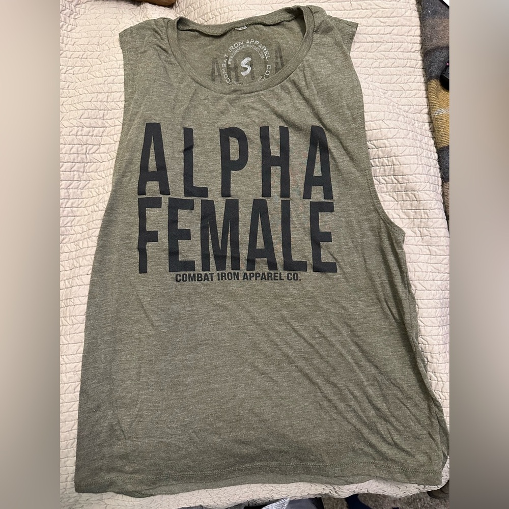 ALPHA FEMALE / Workout Fitness tank top